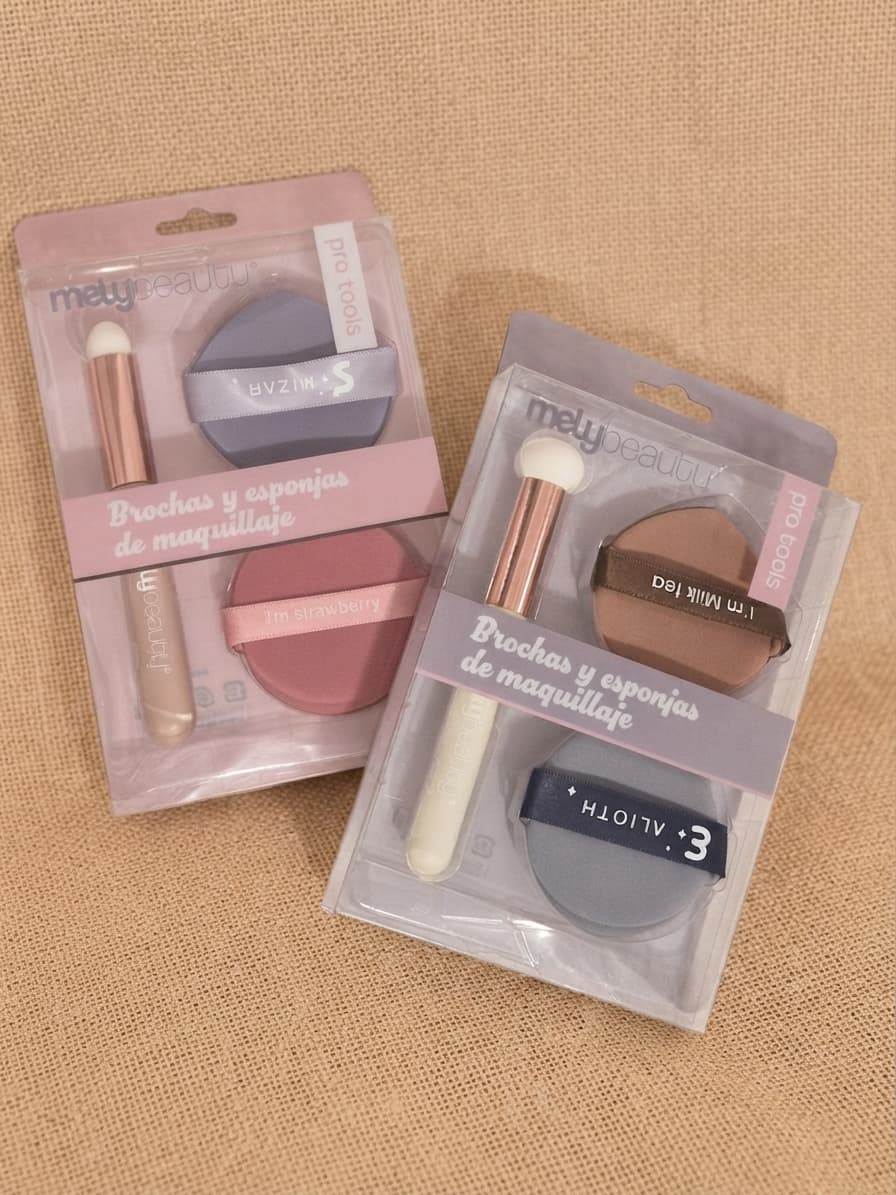 Set brocha + esponjas