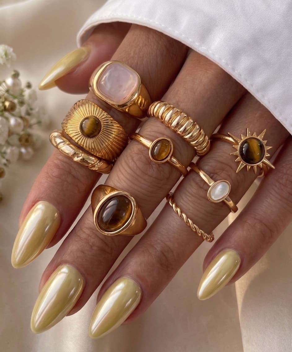 Anillos dorados