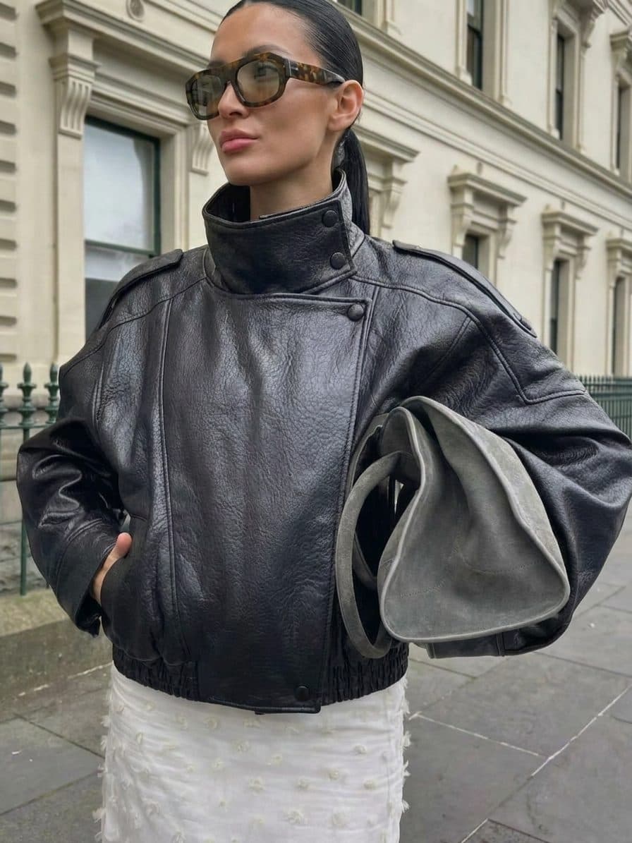 Chaqueta de Cuero