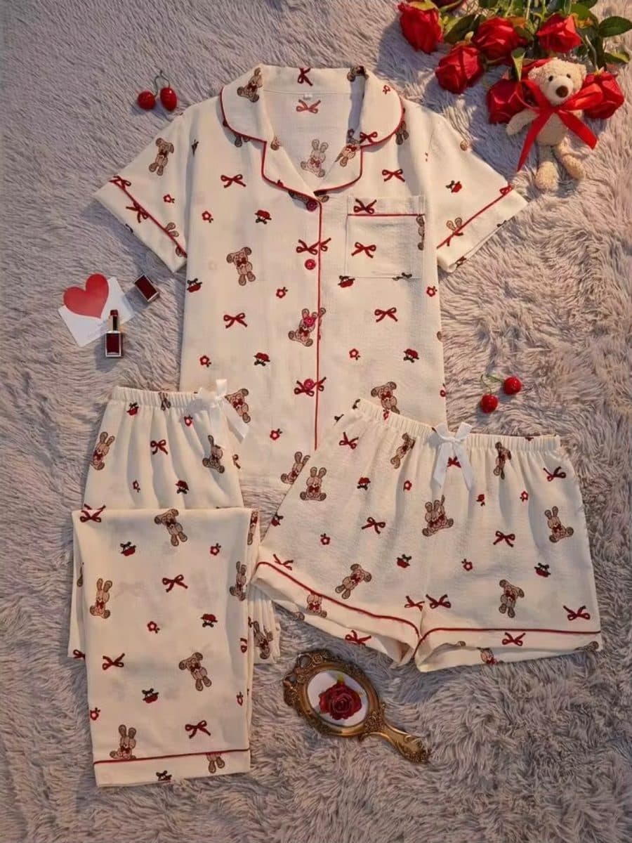 Pijama Ositos Enamorados