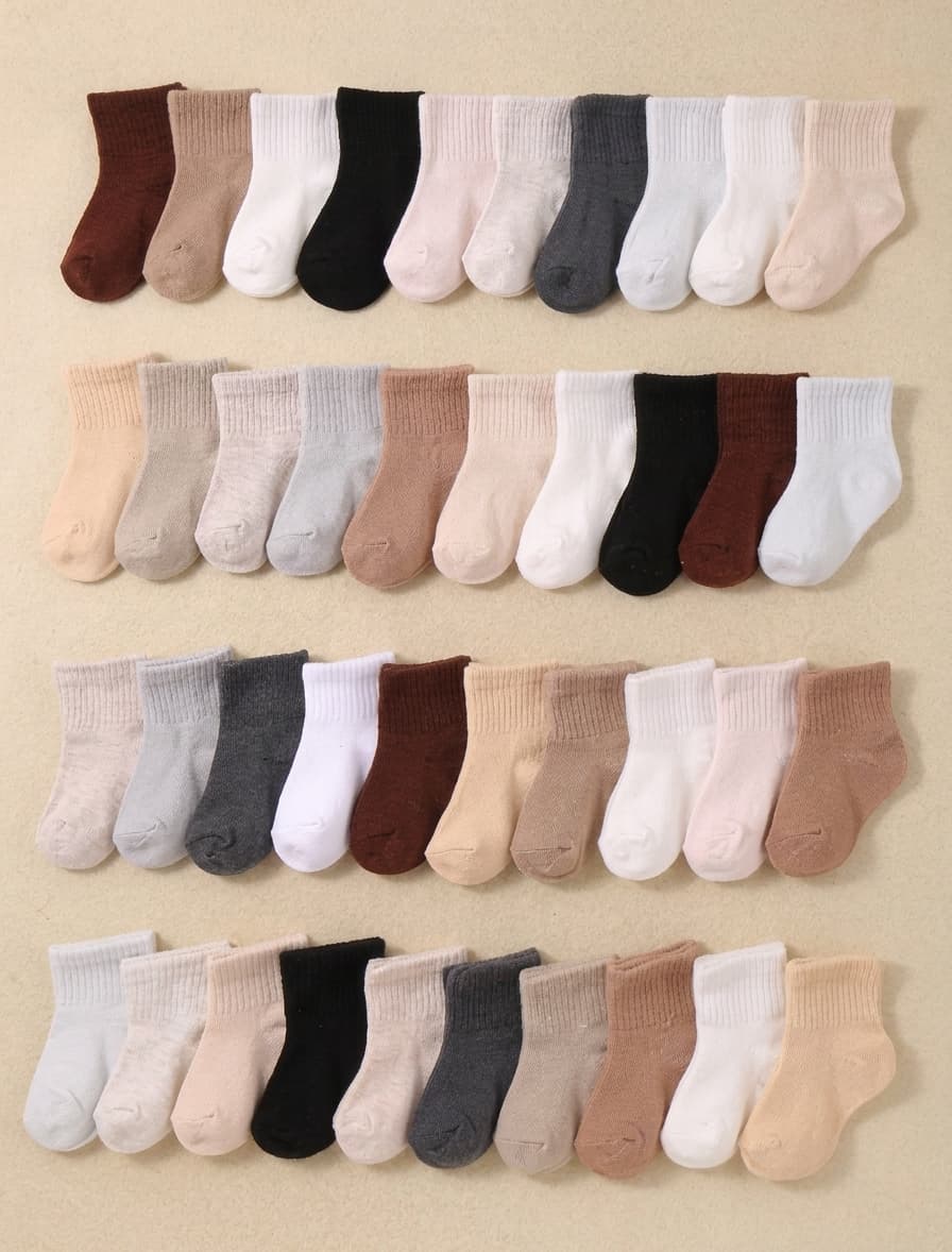 Medias de bebé con puño 0-6M