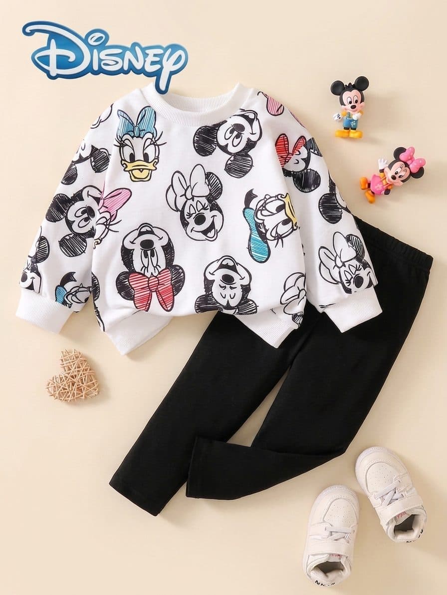 Conjunto Minnie Y Mickey