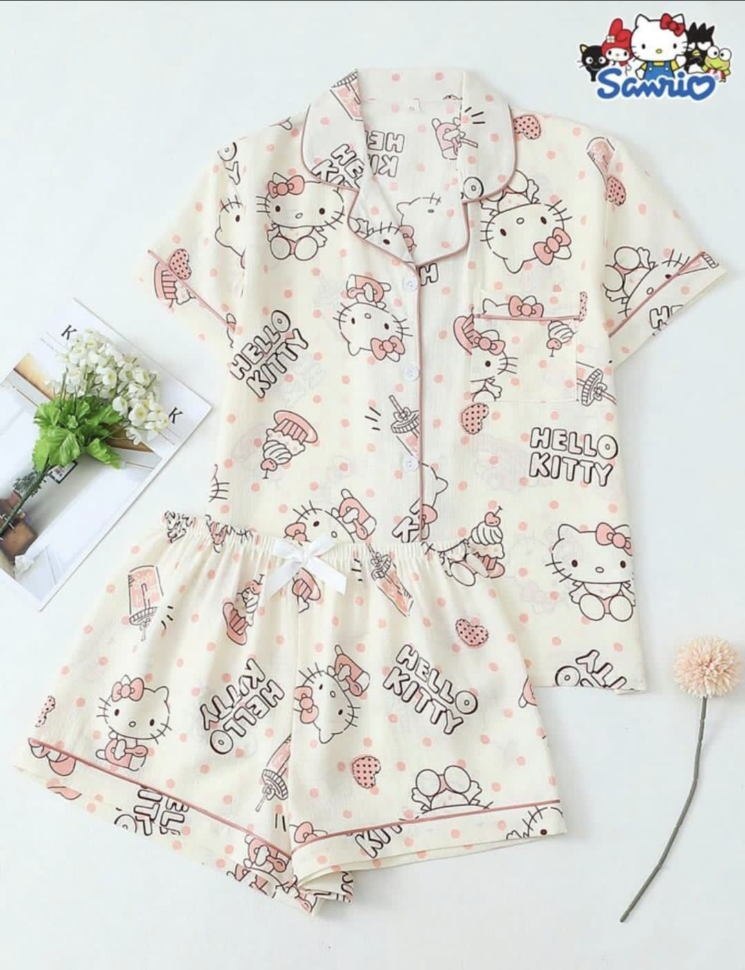 Pijama hello kitty